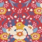 Preview: Tilda Patchwork Stoff Baumwolle - Jubilee - Anemone Red